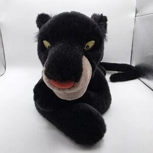 Disney World Bagheera Plush Jungle Book Black Panther Stuffed Animal DN 26304